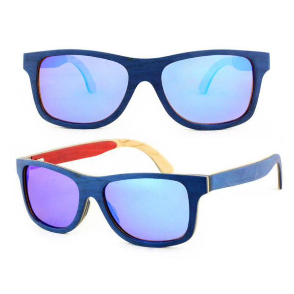 unas gafas de sol de madera laminada, ESML043BL#3