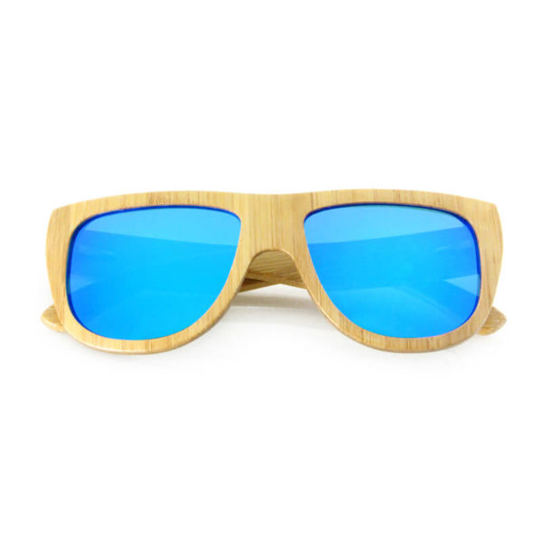 gafas de sol bambu lentes polarizadas