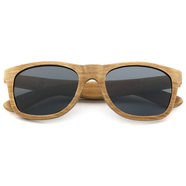 Gafas de sol simples de madera pura