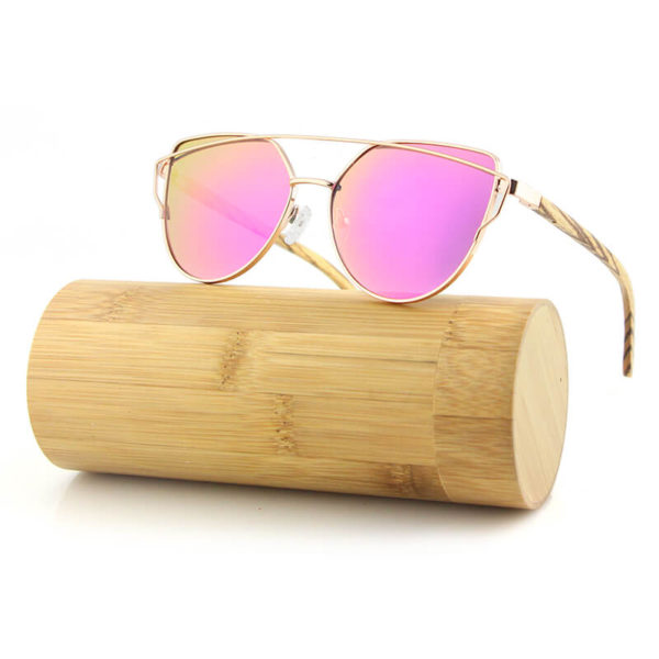 gafas de sol de madera mujer