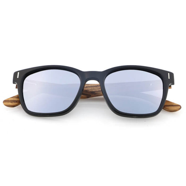 personalizables cebra gafas de sol madera originales