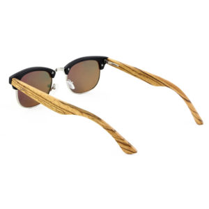 cebra gafas de sol patillas madera