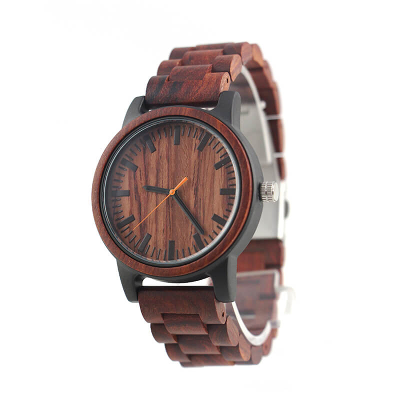 rosewood relojes de madera