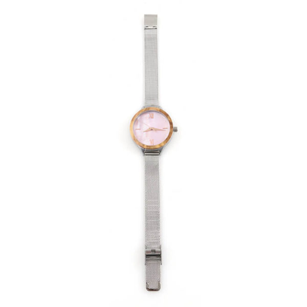 moda reloj pulsera madera mujer