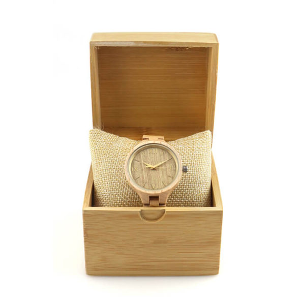 reloj pulsera madera mujer