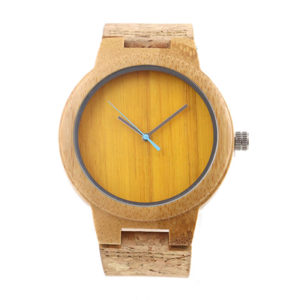 reloj bamboo pulsera de madera para hombre