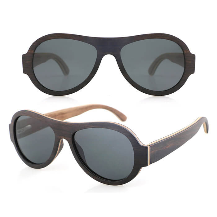 gris ovaladas gafas de sol para niños