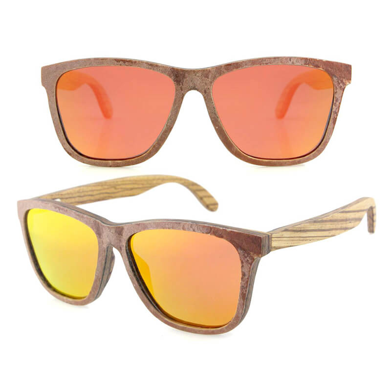 polarizadas gafas de madera y piedra ESML022S07#2